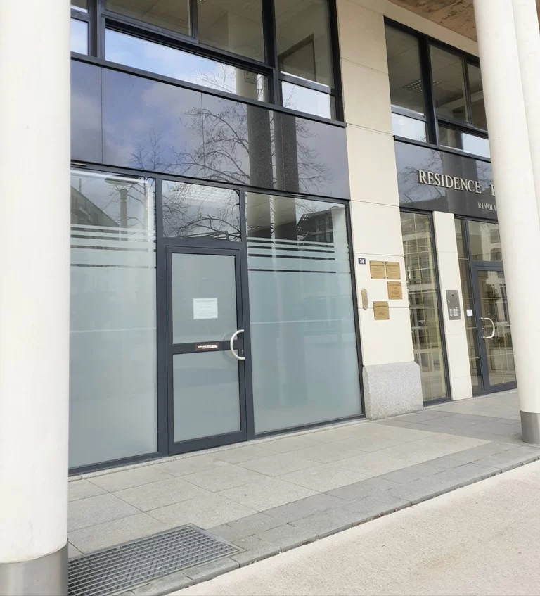 Façade du cabinet